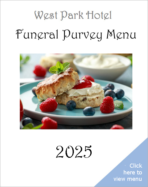 Funeral Menu 2026